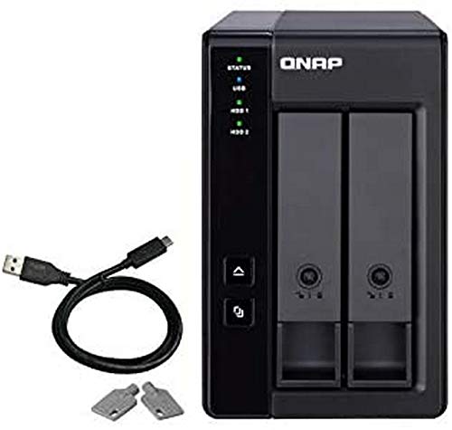QNAP TR-002 2 توسيع NAS لسطح المكتب - استخدام اختياري كجهاز تخزين متصل مباشرة QNAP TR-002 2 توسيع NAS لسطح المكتب - استخدام اختياري كجهاز تخزين متصل مباشرة