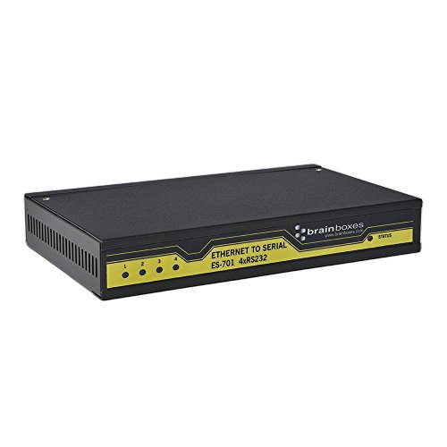 Brainboxes - خادم الجهاز - 4 منافذ - شبكة LAN 10 ميجا بايت ، شبكة LAN 100 ميجا بايت ، RS-232 (ES-701) Brainboxes - خادم الجهاز - 4 منافذ - شبكة LAN 10 ميجا بايت ، شبكة LAN 100 ميجا بايت ، RS-232 (ES-701)