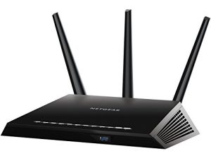 NETGEAR Nighthawk AC1900 راوتر ذكي واي فاي - ثنائي النطاق جيجابت (R6900-100NAS)