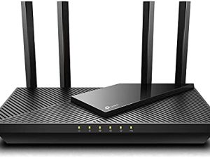 TP-Link WiFi 6 Router AX1800 Smart WiFi Router (Archer AX21) - راوتر جيجابت ثنائي النطاق ، متوافق مع Alexa - معتمد لجهاز الإنسان (تم تجديده)