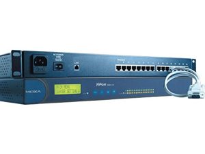 MOXA NPort 5630-8 8-Port Device Server، 10/100 Ethernet، RS-422/485، RJ-45 8pin، 15KV ESD، 110V
