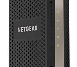 مودم كبل Netgear جيجابت (32 × 8) DOCSIS 3.1 | لـ XFINITY بواسطة Comcast ، Cox. متوافق مع Gig-Speed من Xfinity - CM1000-1AZNAS (مجدد)