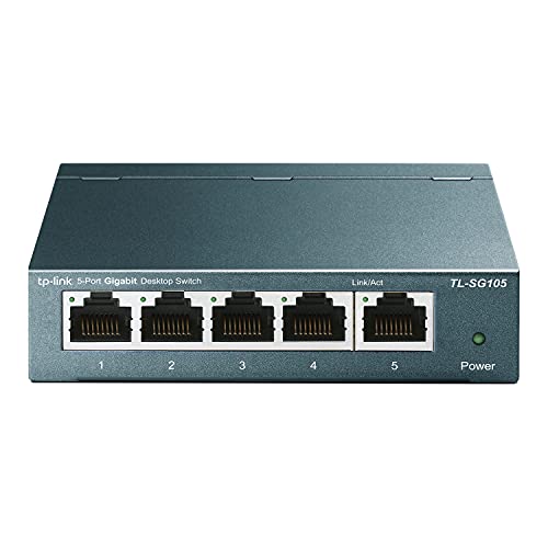 تي بي لينك TL-SG105 | 5 منفذ جيجابت غير مُدار لشبكة إيثرنت ، مقسم إيثرنت | التوصيل والتشغيل | تصميم معدني بدون مروحة | المنافذ المحمية | تحسين حركة المرور | حماية محدودة مدى الحياة تي بي لينك TL-SG105 | 5 منفذ جيجابت غير مُدار لشبكة إيثرنت ، مقسم إيثرنت | التوصيل والتشغيل | تصميم معدني بدون مروحة | المنافذ المحمية | تحسين حركة المرور | حماية محدودة مدى الحياة