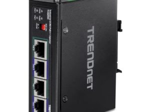 TRENDnet 95W 2-Port Industrial 2.5G PoE ++ Injector ، يدعم PoE IEEE 802.3af ، PoE + IEEE 802.3at ، و PoE ++ IEEE 802.3bt ، غير متوافق مع أجهزة PoE السلبية ، أسود ، TI-IG290