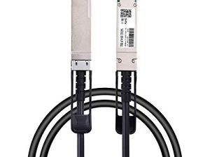 40G QSFP + DAC كبل سلبي - 40GBASE-CR4 سلبي مباشر نحاسي Twinax QSFP + كابل لـ Cisco QSFP-H40G-CU50CM والأجهزة الأخرى ، 0.5 متر (1.64 قدم)