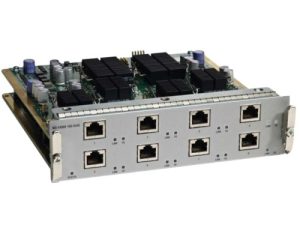 سيسكو Ws. X4908. 10G. بطاقة خط Rj45. 8 × 10 جيجابت. T Lan "نوع المنتج: أجهزة التوجيه / التبديل / الوحدات"