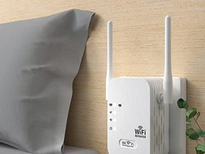 موسع نطاق واي فاي 300 ميجابايت من Hopeg ، مقوي إشارة لاسلكية 2.4G معزز للإنترنت اللاسلكي مع منفذ إيثرنت ممتد للمنزل ، يدعم المزيد من الأجهزة