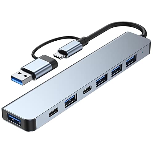 Balikha Portable USB Hub مدمج التوصيل والتشغيل منافذ متعددة محطة الإرساء محول متعدد المنافذ محول للأجهزة الهواتف الكمبيوتر Balikha Portable USB Hub مدمج التوصيل والتشغيل منافذ متعددة محطة الإرساء محول متعدد المنافذ محول للأجهزة الهواتف الكمبيوتر