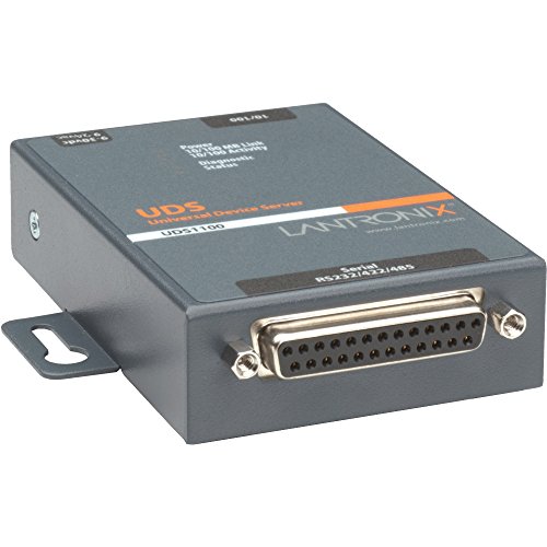 خادم جهاز Lantronix UD1100001-01 - 1 × DB-25 ، 1 × RJ-45 (125162A) خادم جهاز Lantronix UD1100001-01 - 1 × DB-25 ، 1 × RJ-45 (125162A)