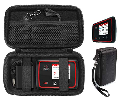 جراب CaseSack لجهاز Verizon MiFi 6620L ، 8800L ، نقطة اتصال محمولة Jetpack 4G LTE ، راوتر السفر اللاسلكي المحمول TP-Link AC750 جراب CaseSack لجهاز Verizon MiFi 6620L ، 8800L ، نقطة اتصال محمولة Jetpack 4G LTE ، راوتر السفر اللاسلكي المحمول TP-Link AC750