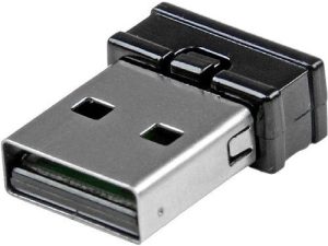 Startech.Com Mini Usb Bluetooth 4.0 Adapter - 10M (33Ft) Class 2 Edr Wireless Dongle - Usb - 3 Mbps - 2.48 Ghz Ism - 32.8 Ft Indoor Range - فئة المنتج الخارجي: الأجهزة اللاسلكية / المحولات اللاسلكية